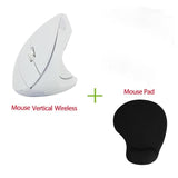 MOUSE VERTICAL ERGONÔMICO SEM FIO