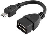 ADAPTADOR USB OTG FÊMEA P/ MICRO USB V8
