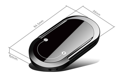 ISQUEIRO ELÉTRICO E SUPORTE DE CELULAR USB RECARREGÁVEL 2 EM 1