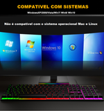 TECLADO MULTIMÍDIA GAMER Ak-600