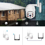 CÂMERA IP 1080P WIFI EXTERNA