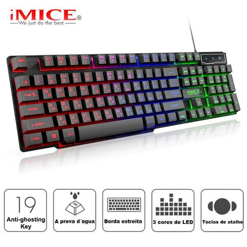 TECLADO MULTIMÍDIA GAMER Ak-600
